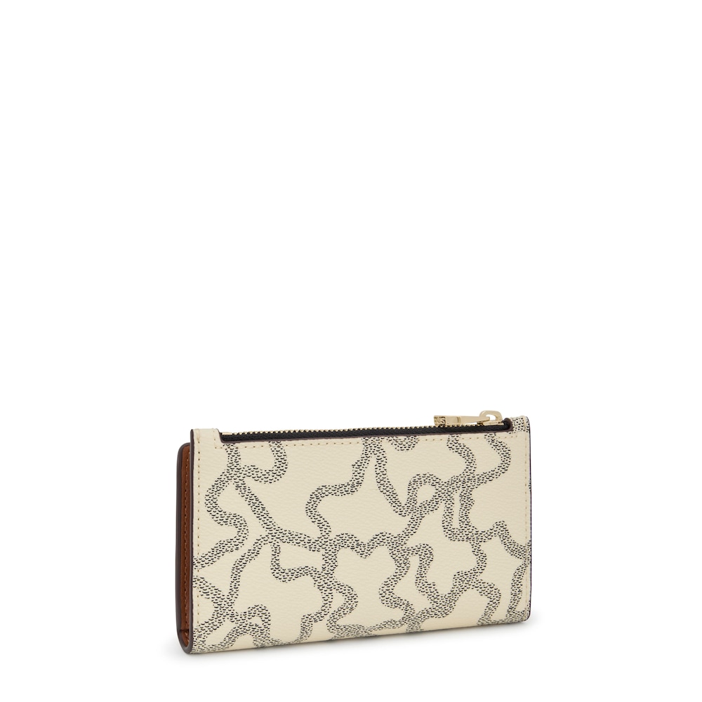 Kaos Icon beige flat Wallet