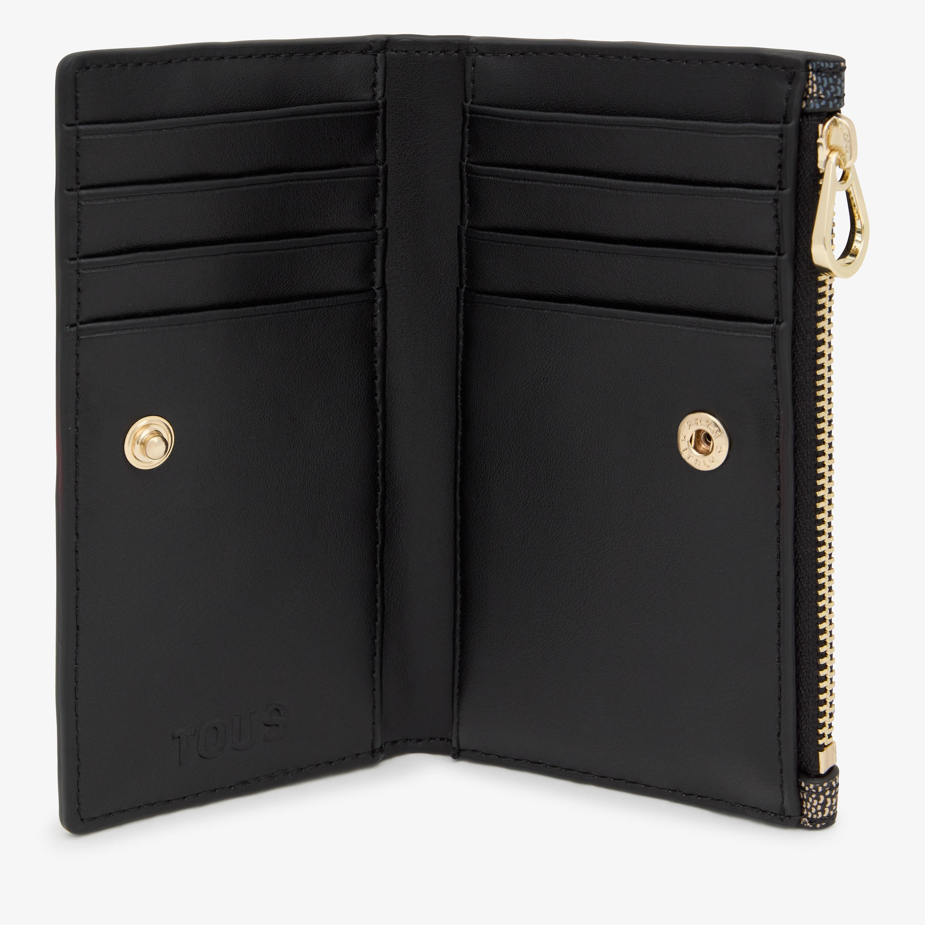 Kaos Icon black flat Wallet