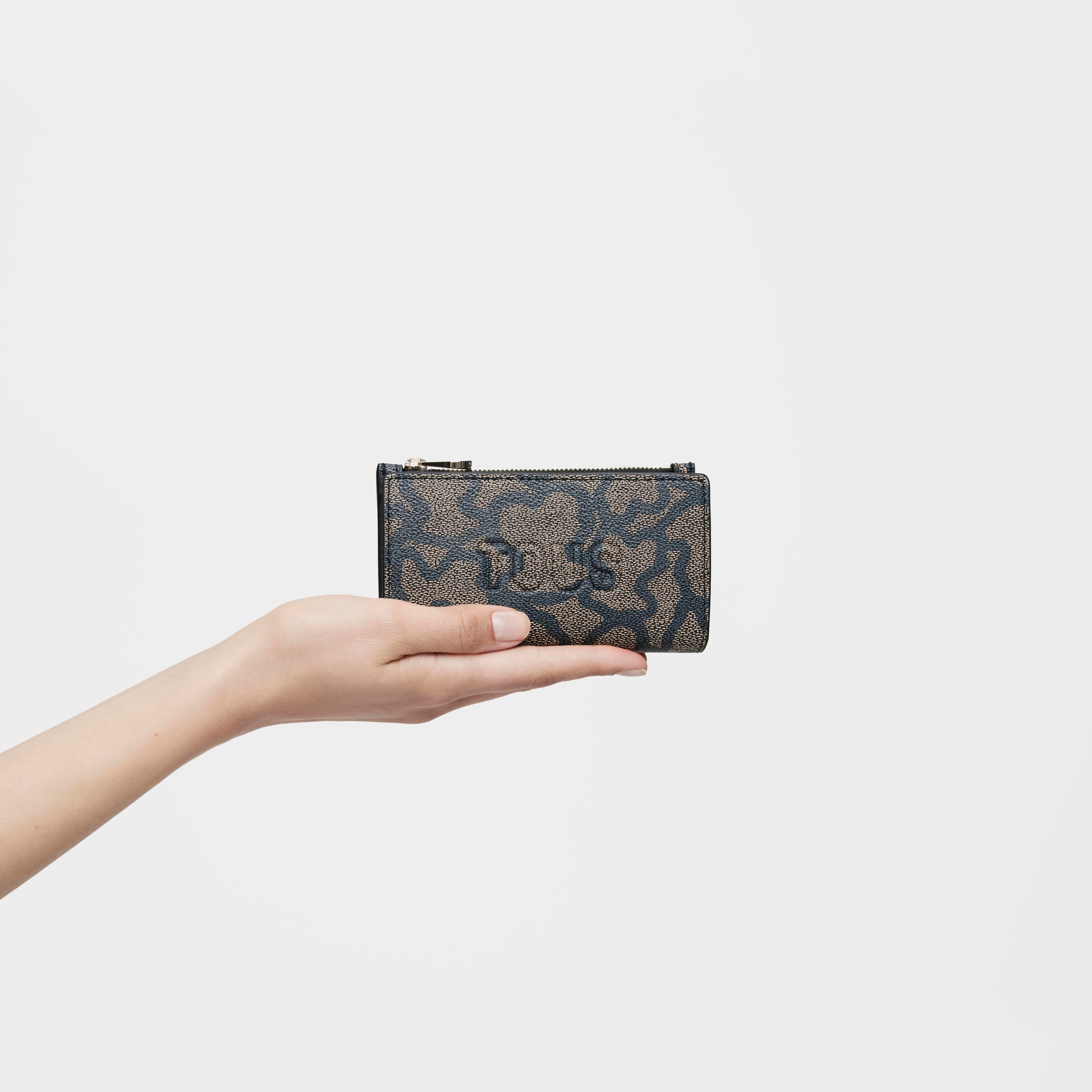 Kaos Icon black flat Wallet