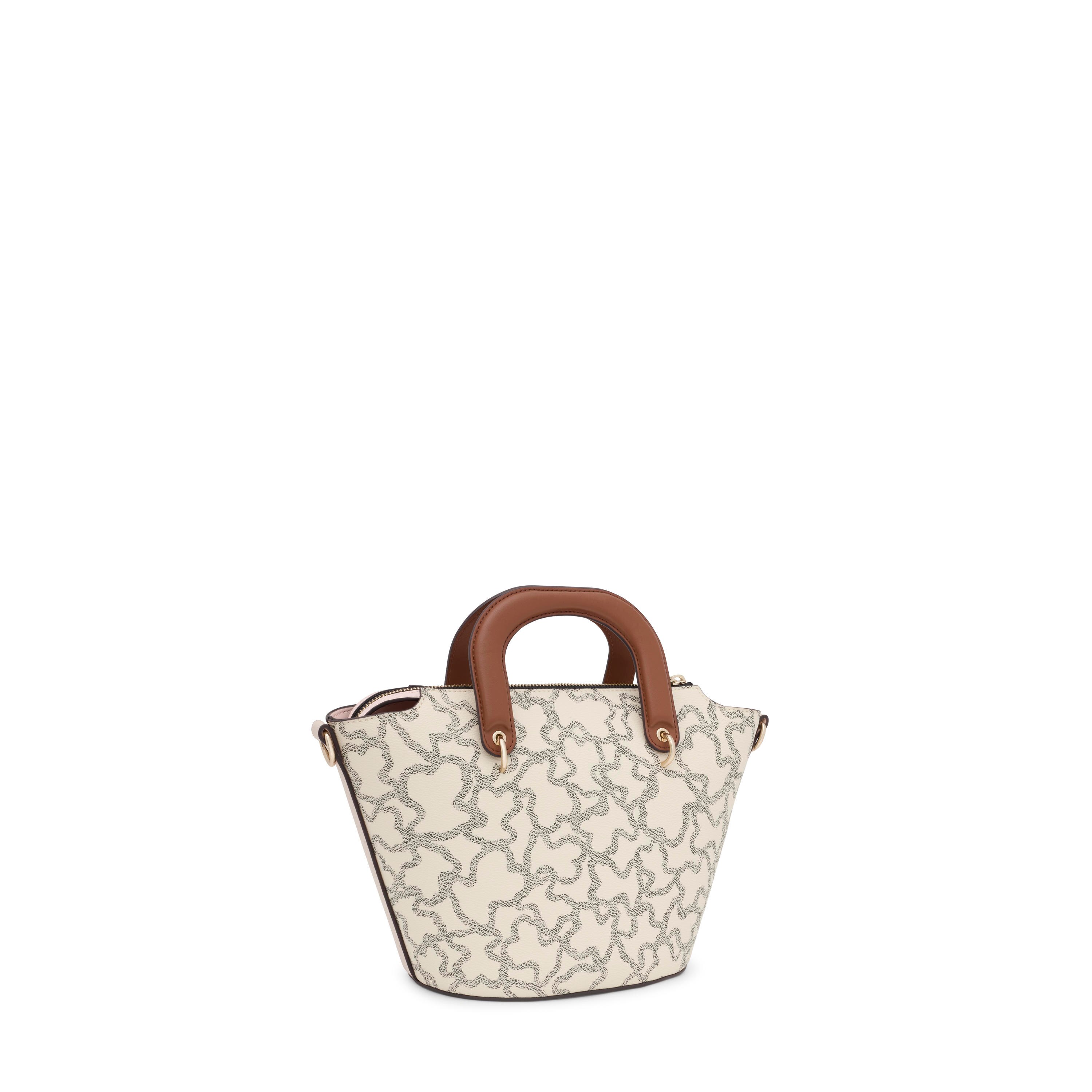 Kaos Icon small beige Tote bag