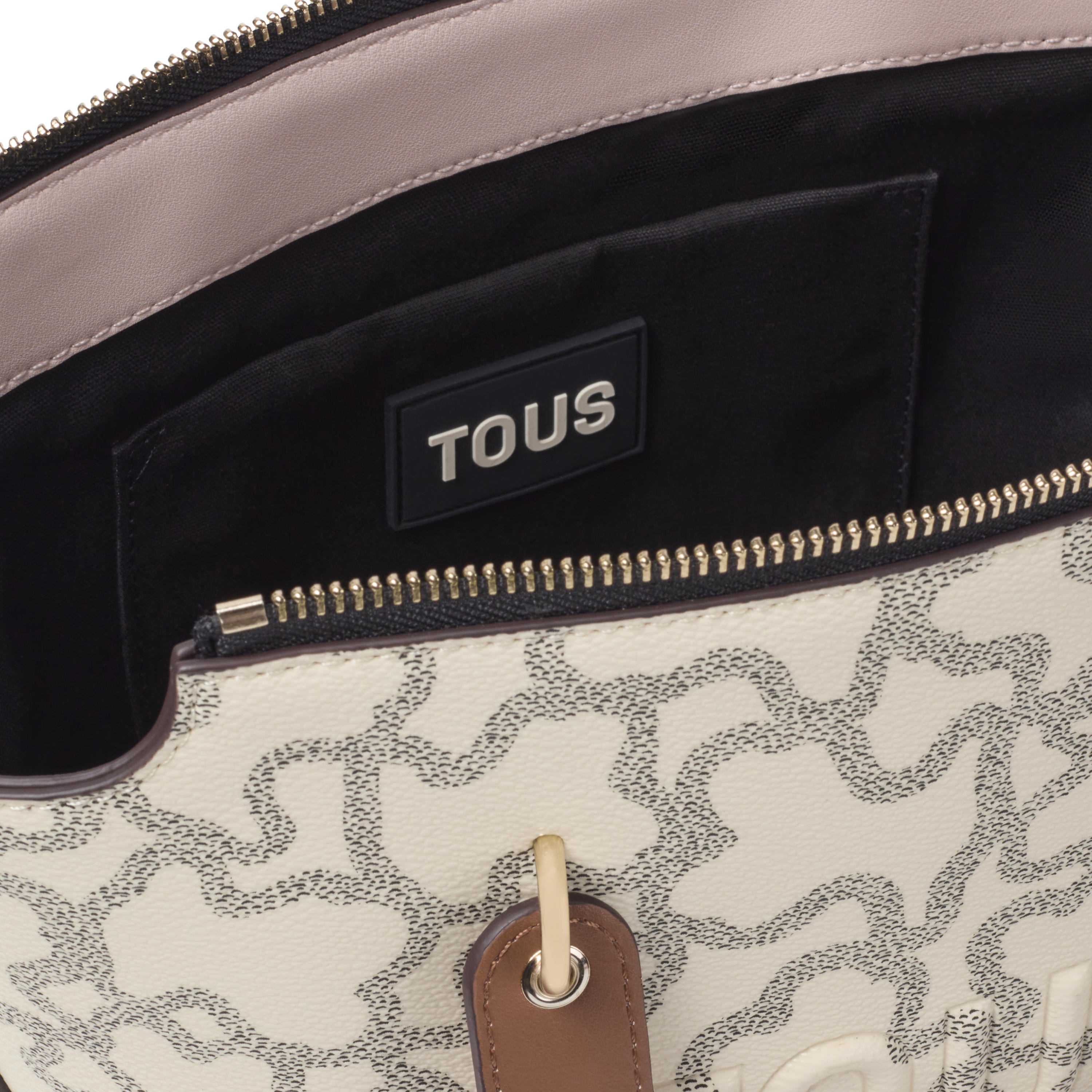 Kaos Icon small beige Tote bag