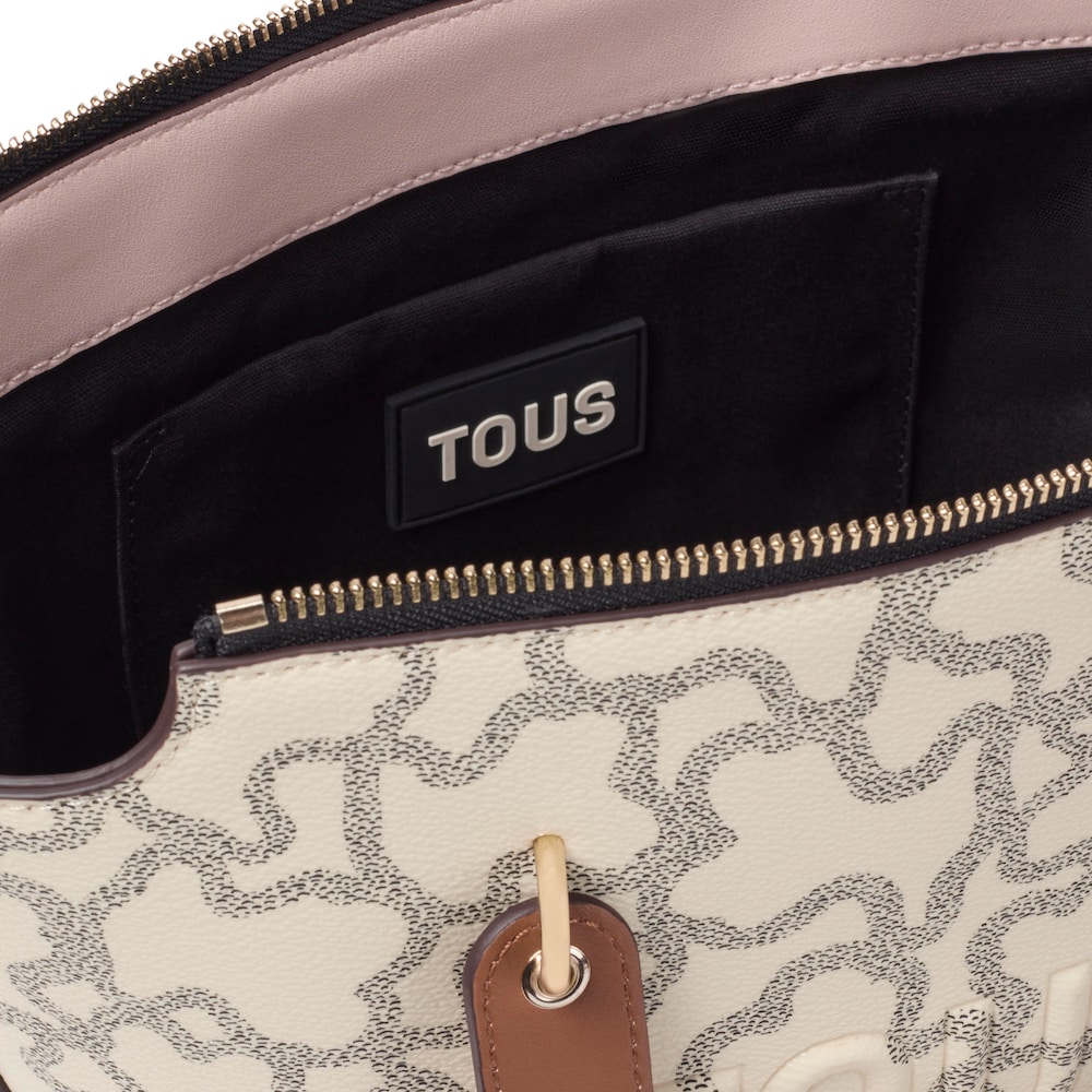 Kaos Icon small beige Tote bag