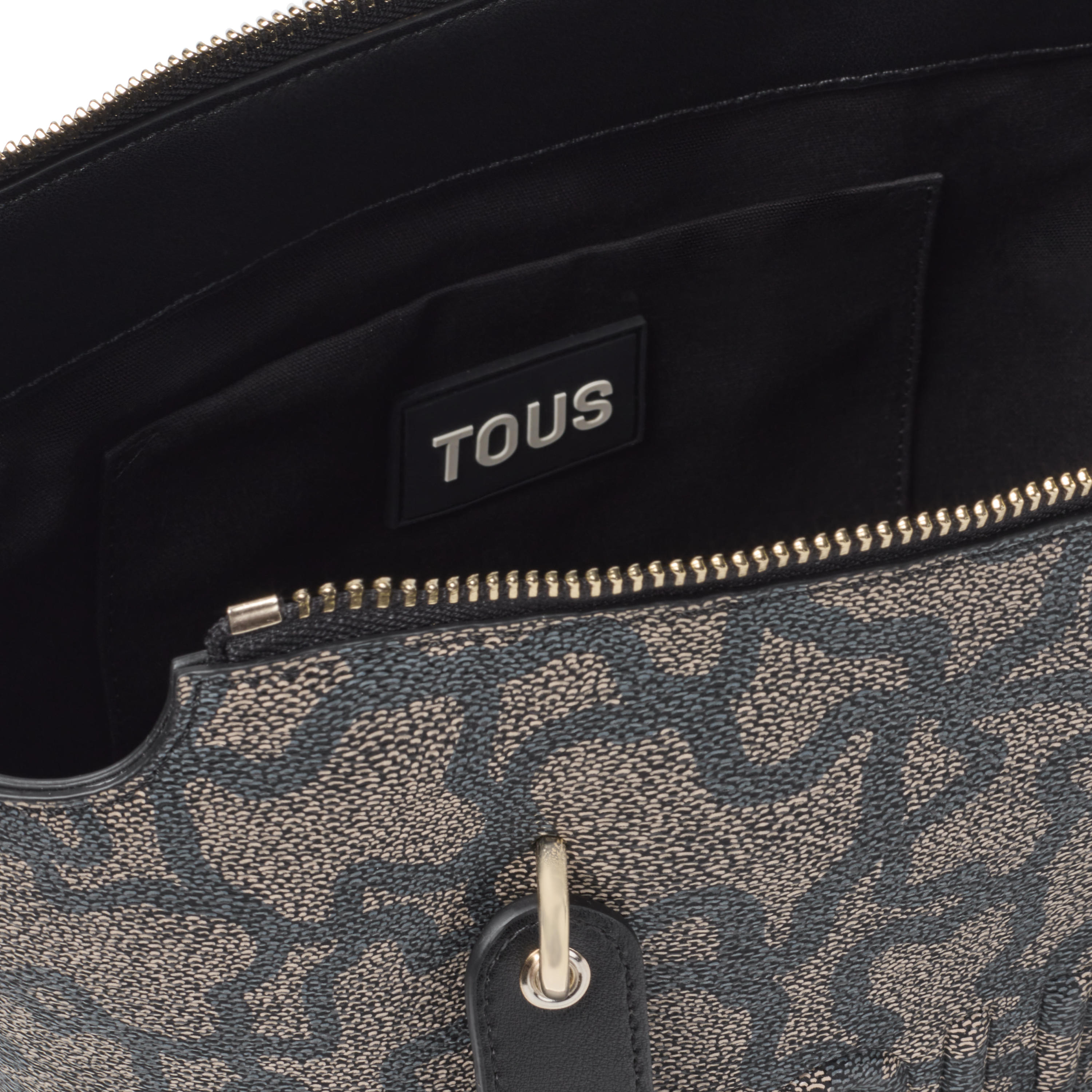 Kaos Icon small black Tote bag