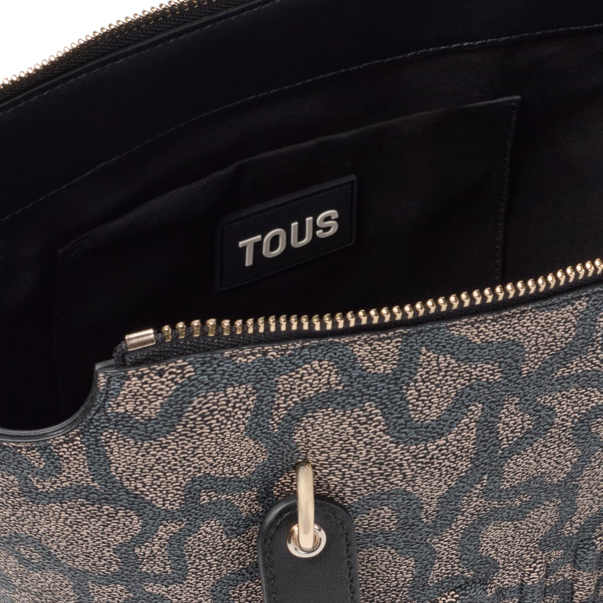 Kaos Icon small black Tote bag