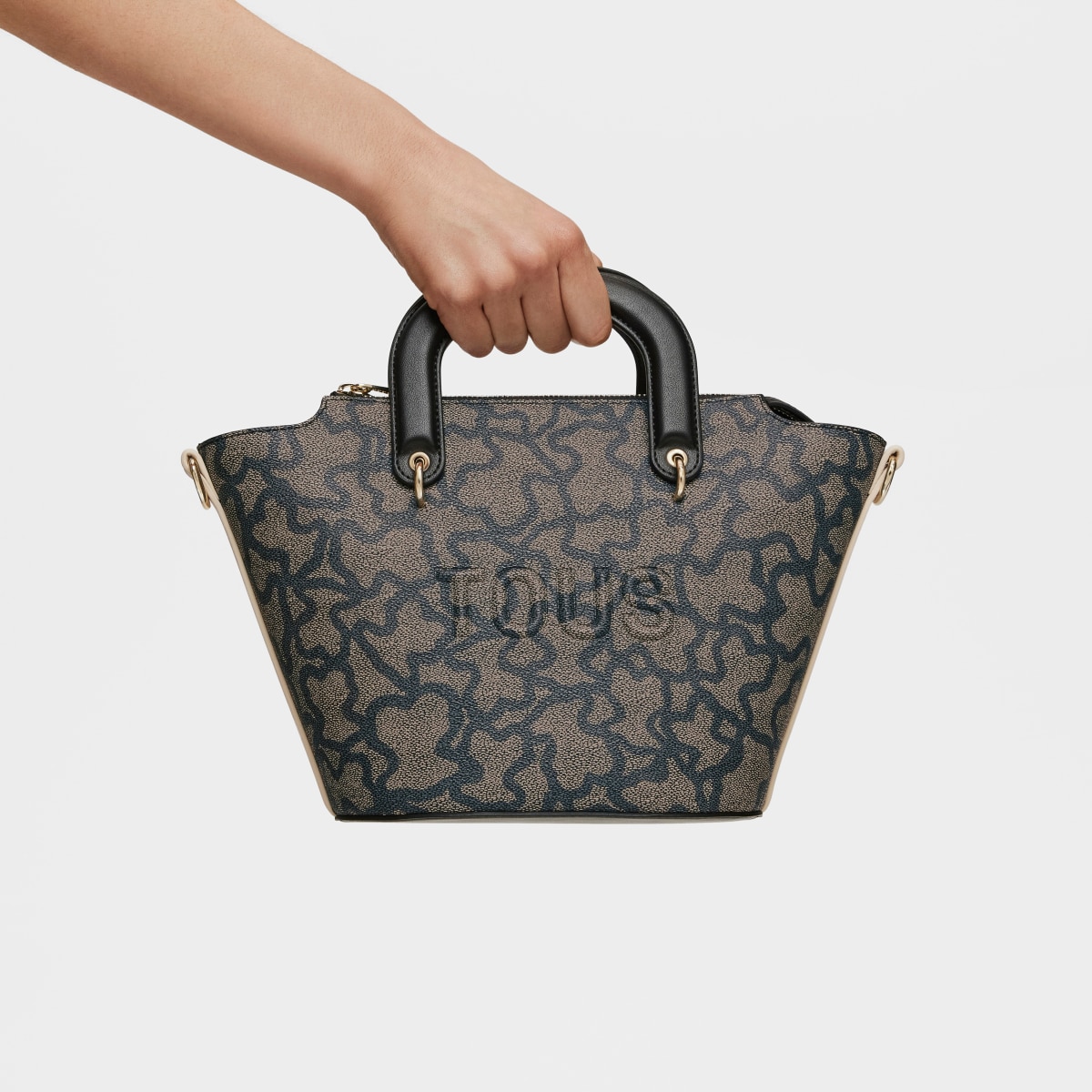 Kaos Icon small black Tote bag
