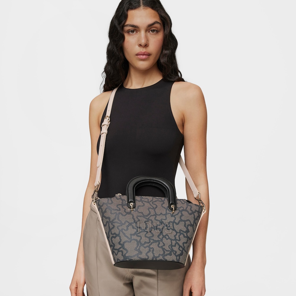 Capazo peque&ntilde;o negro Kaos Icon