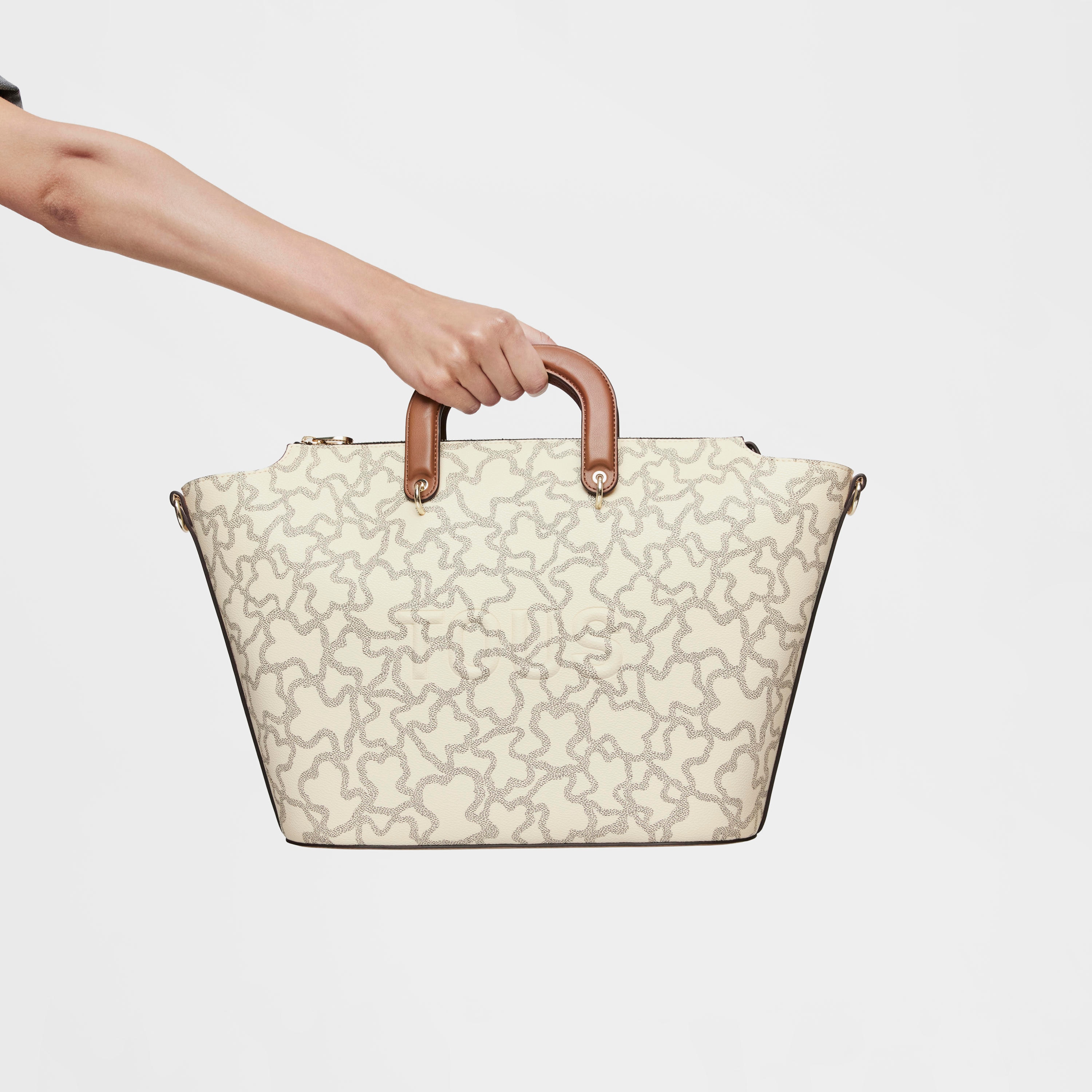 Kaos Icon large beige Tote bag