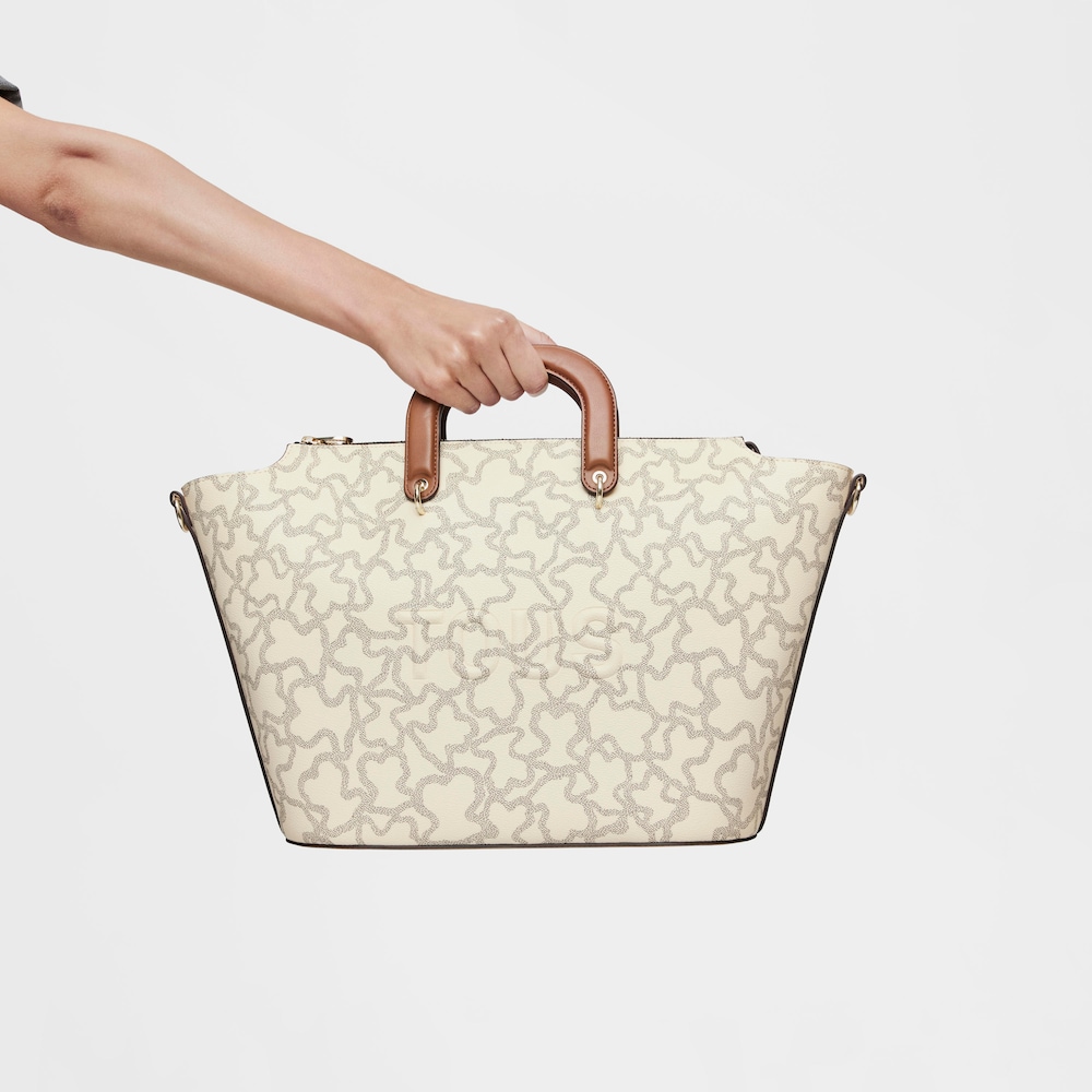 Kaos Icon large beige Tote bag