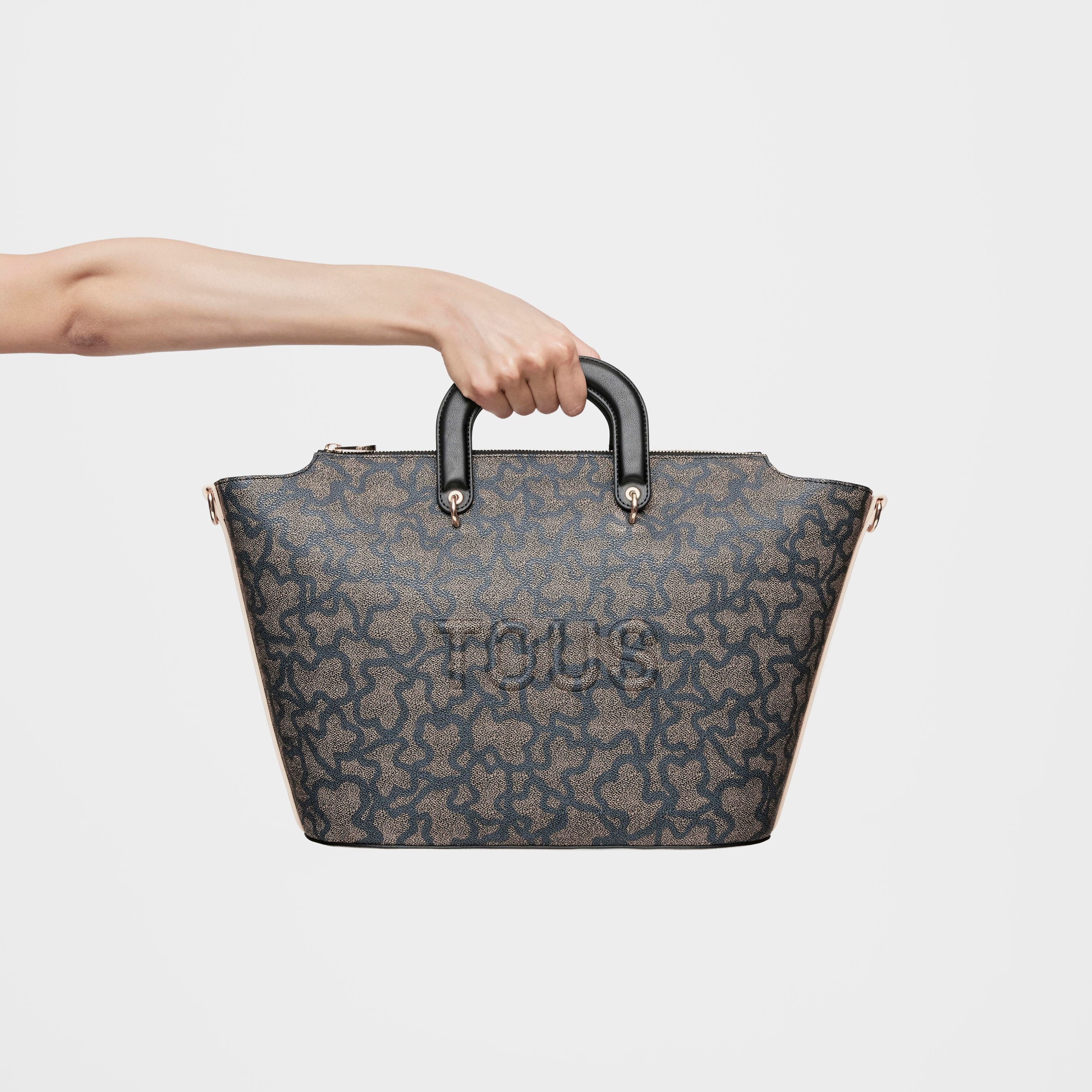 Kaos Icon large black Tote bag