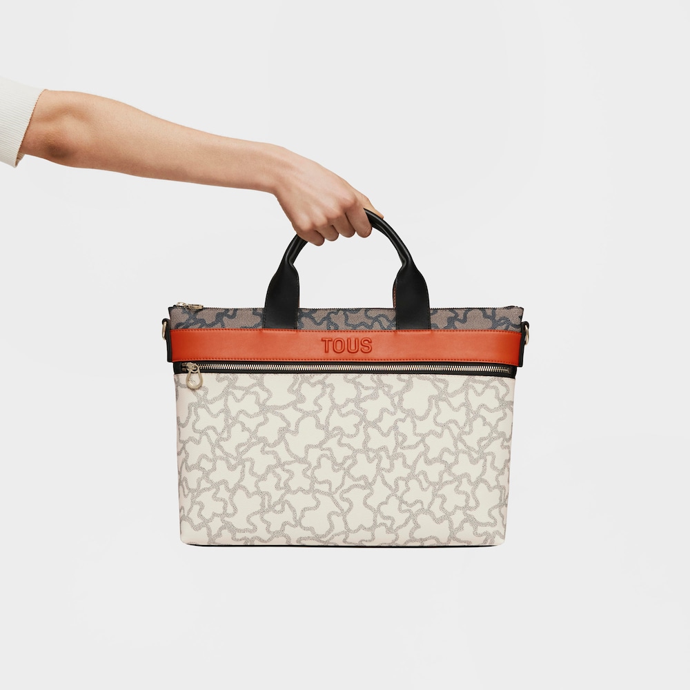 Pasta bege e preta Kaos Icon