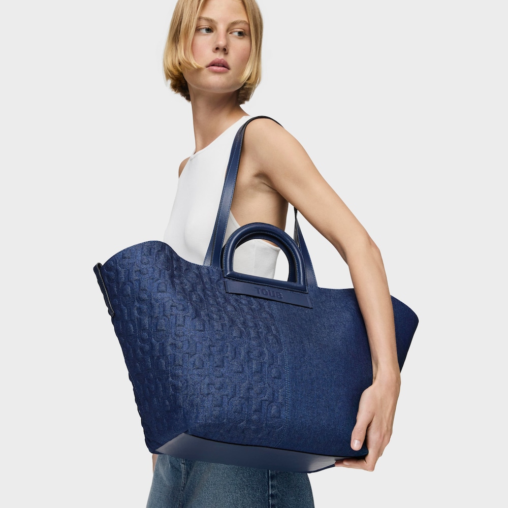 Maxi blue One-shoulder bag TOUS Afterlife Maxi blue One-shoulder bag TOUS Afterlife