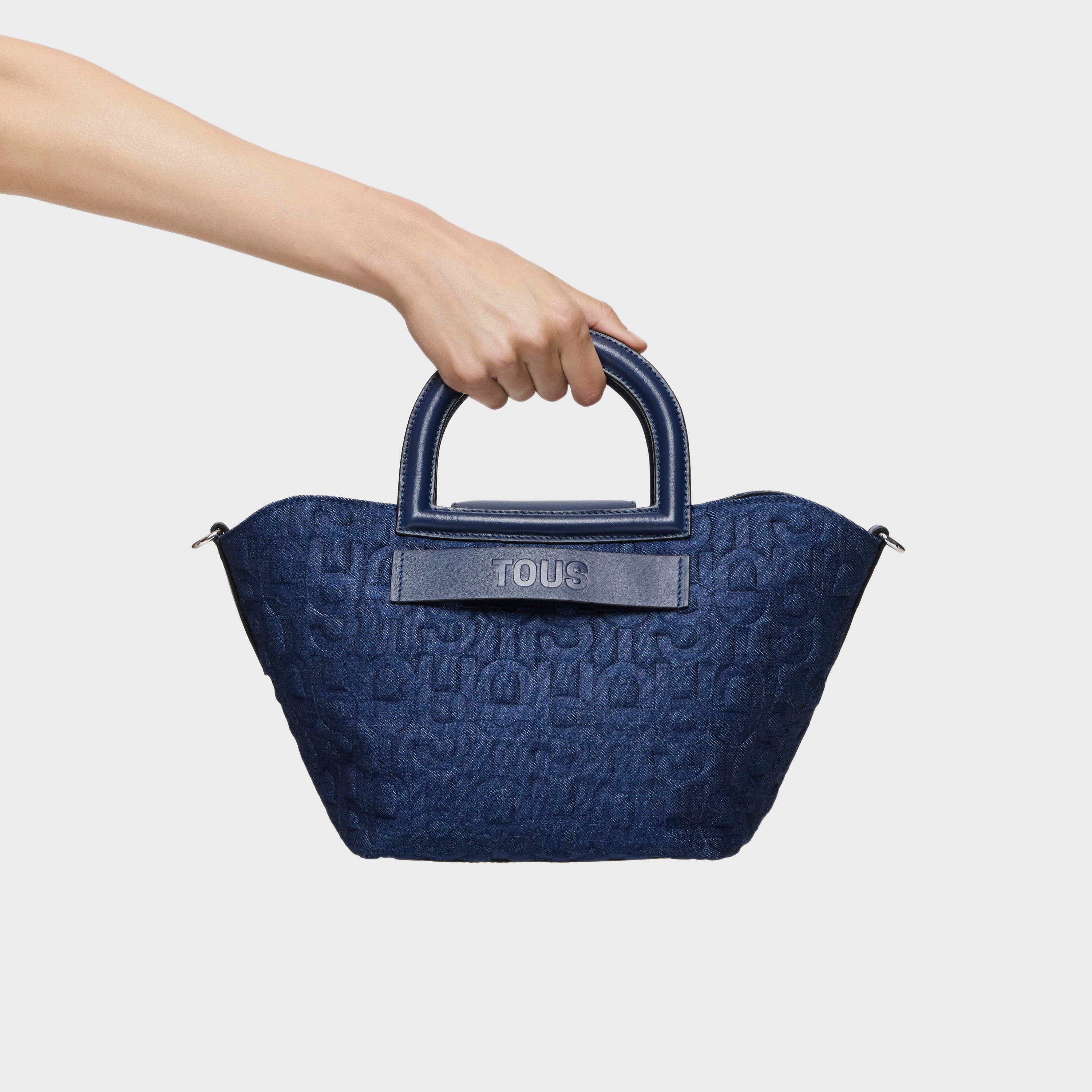 Medium blue One-shoulder bag TOUS Afterlife | TOUS