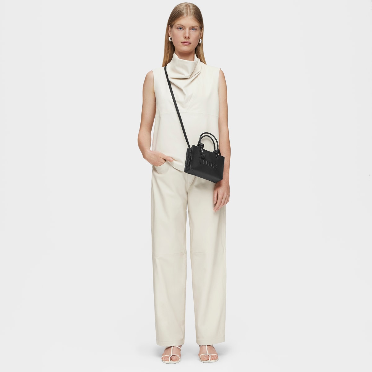 Black horizontal Minibag TOUS La Rue New