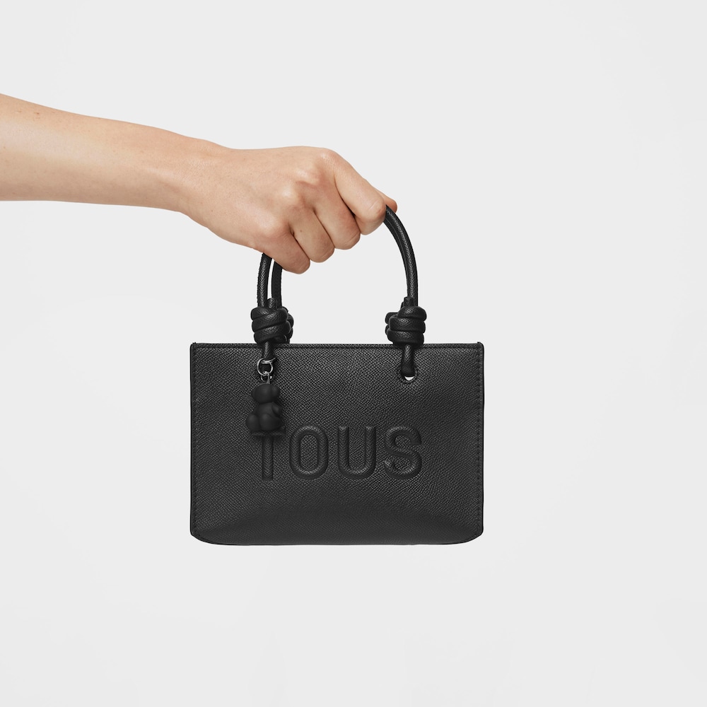 Black horizontal Minibag TOUS La Rue New