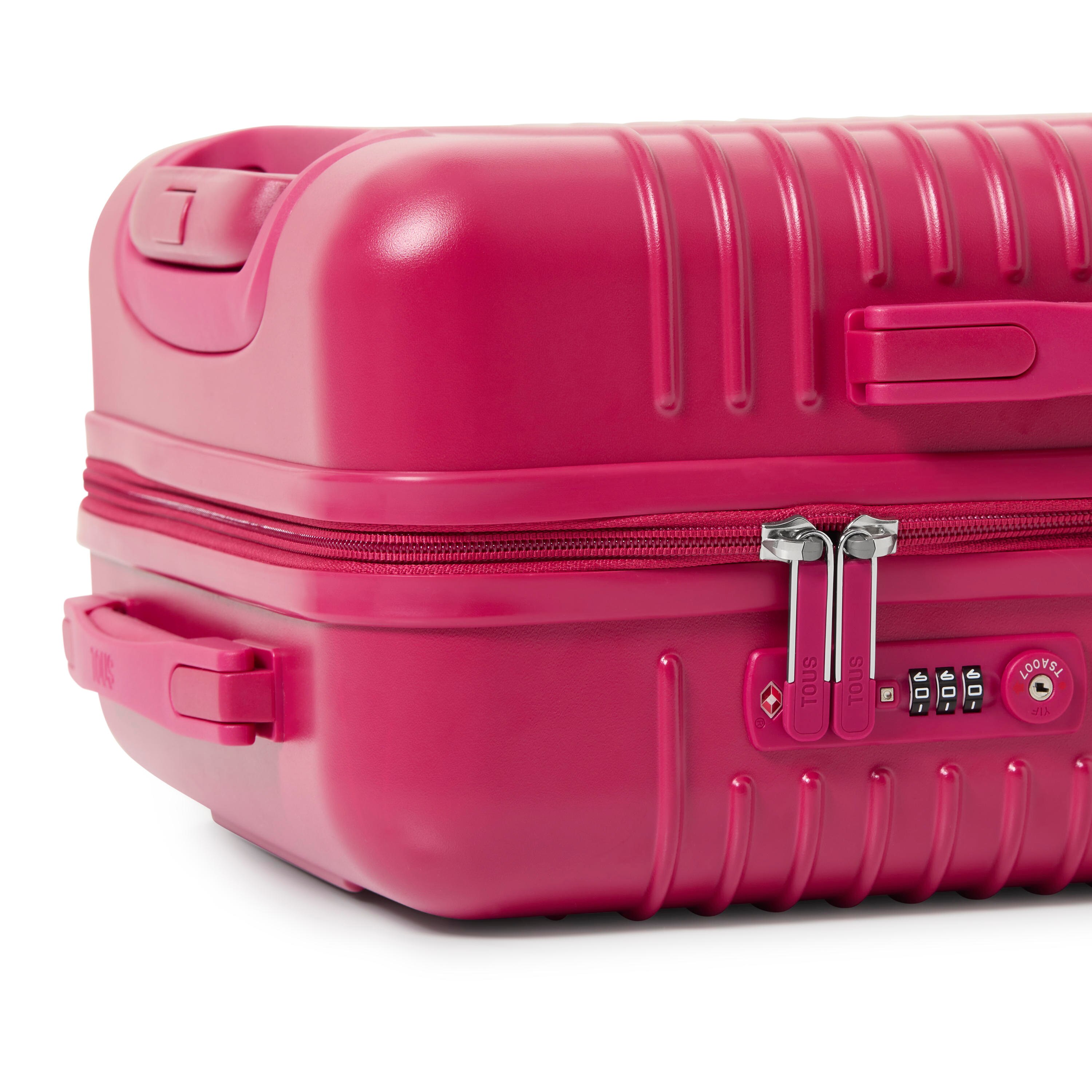 Fuchsia-colored Suitcase TOUS Travel | TOUS