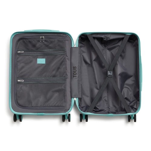 Turquoise suitcase TOUS Travel