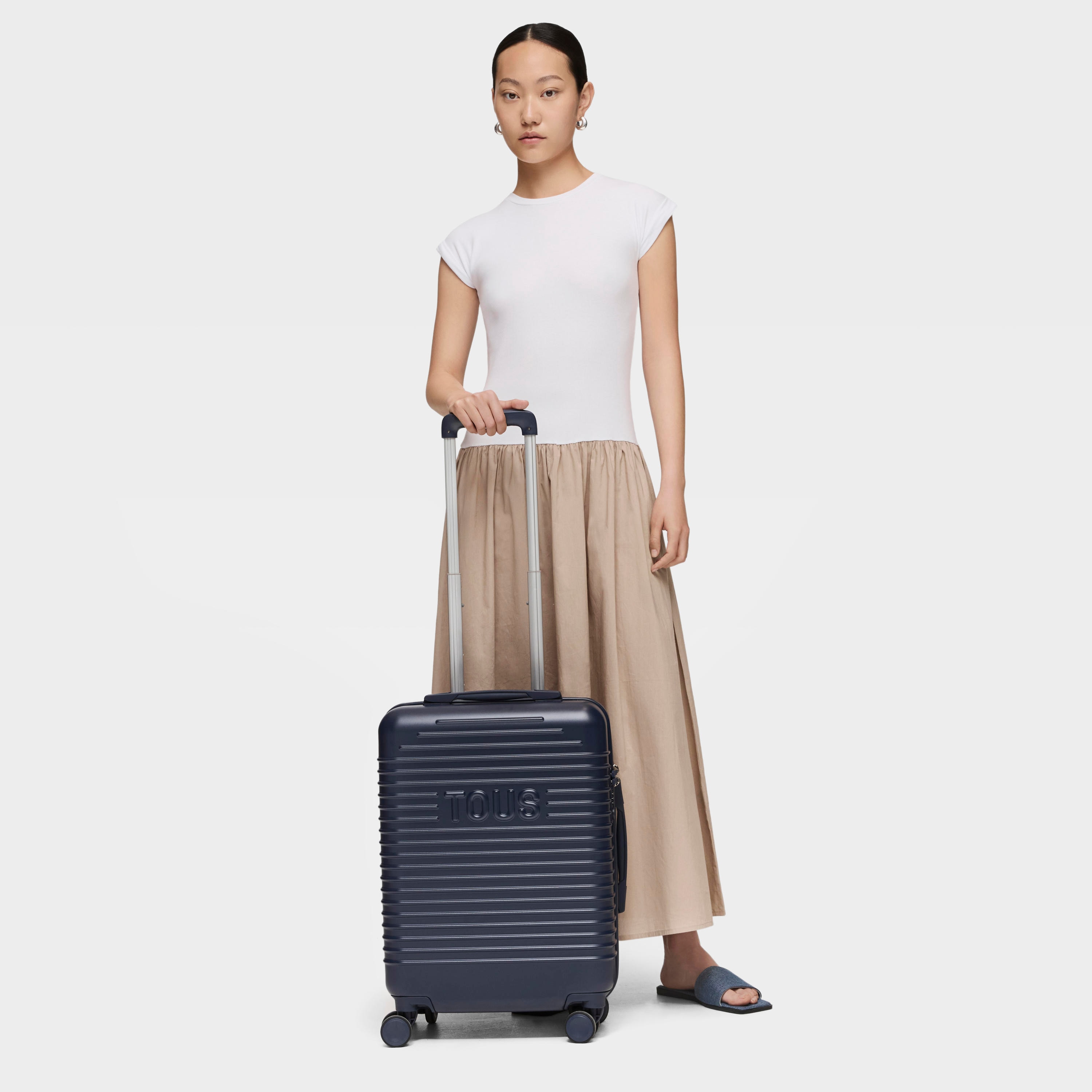 Navy blue suitcase TOUS Travel