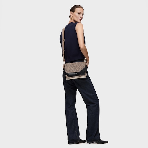 Medium taupe Audree Crossbody bag Kaos Mini Evolution New