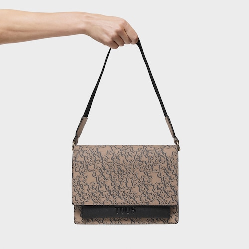Medium taupe Audree Crossbody bag Kaos Mini Evolution New