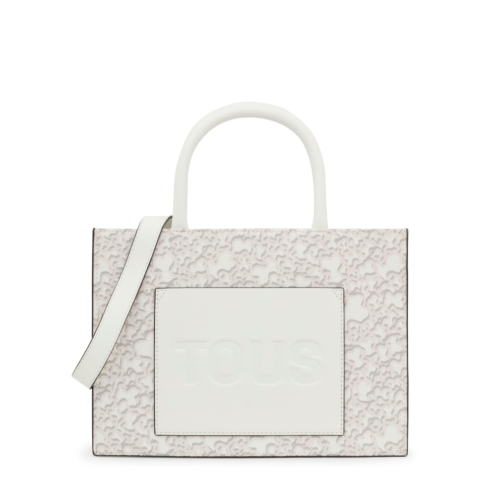 Shopper mediano Amaya gris claro Kaos Mini Evolution New image number 0