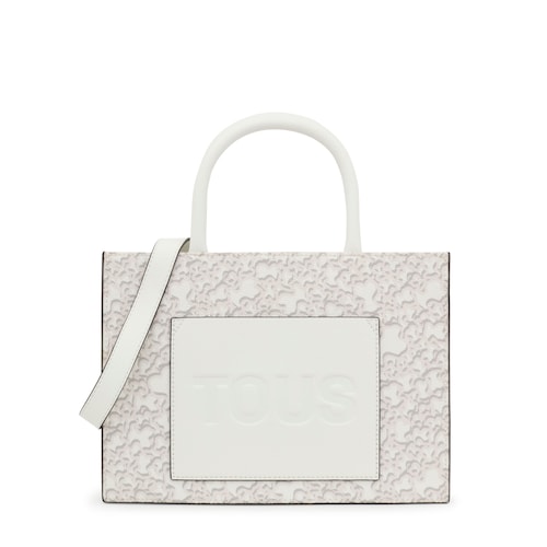 Shopper mediano Amaya gris claro Kaos Mini Evolution New