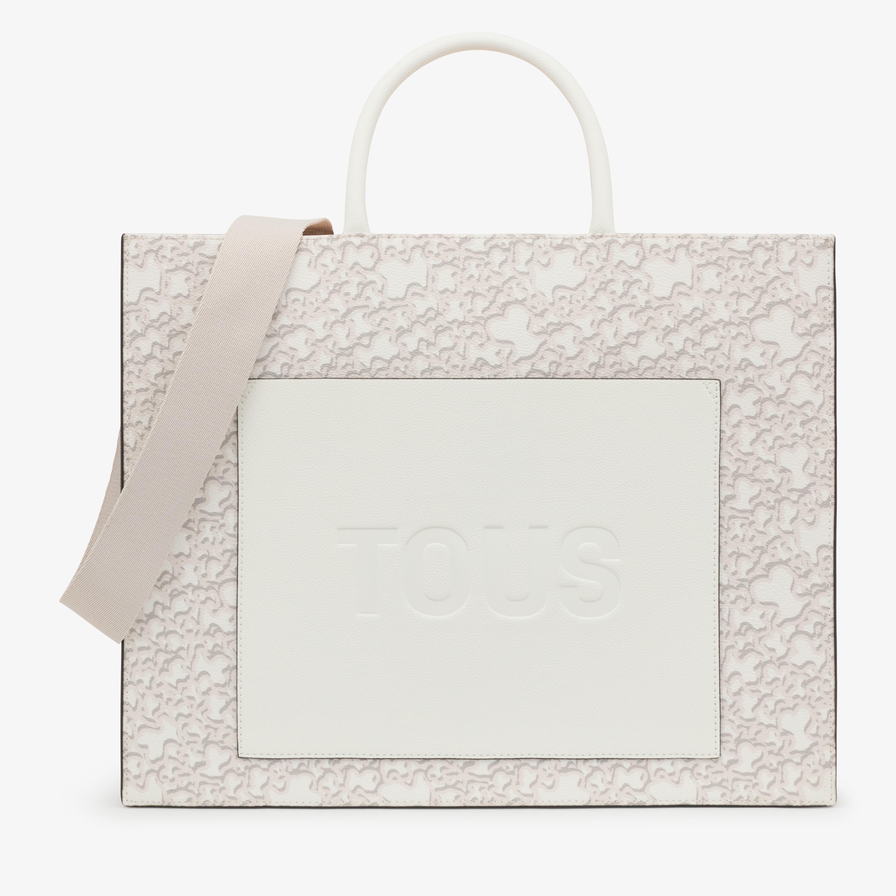 Large light gray Amaya Shopping bag Kaos Mini Evolution New