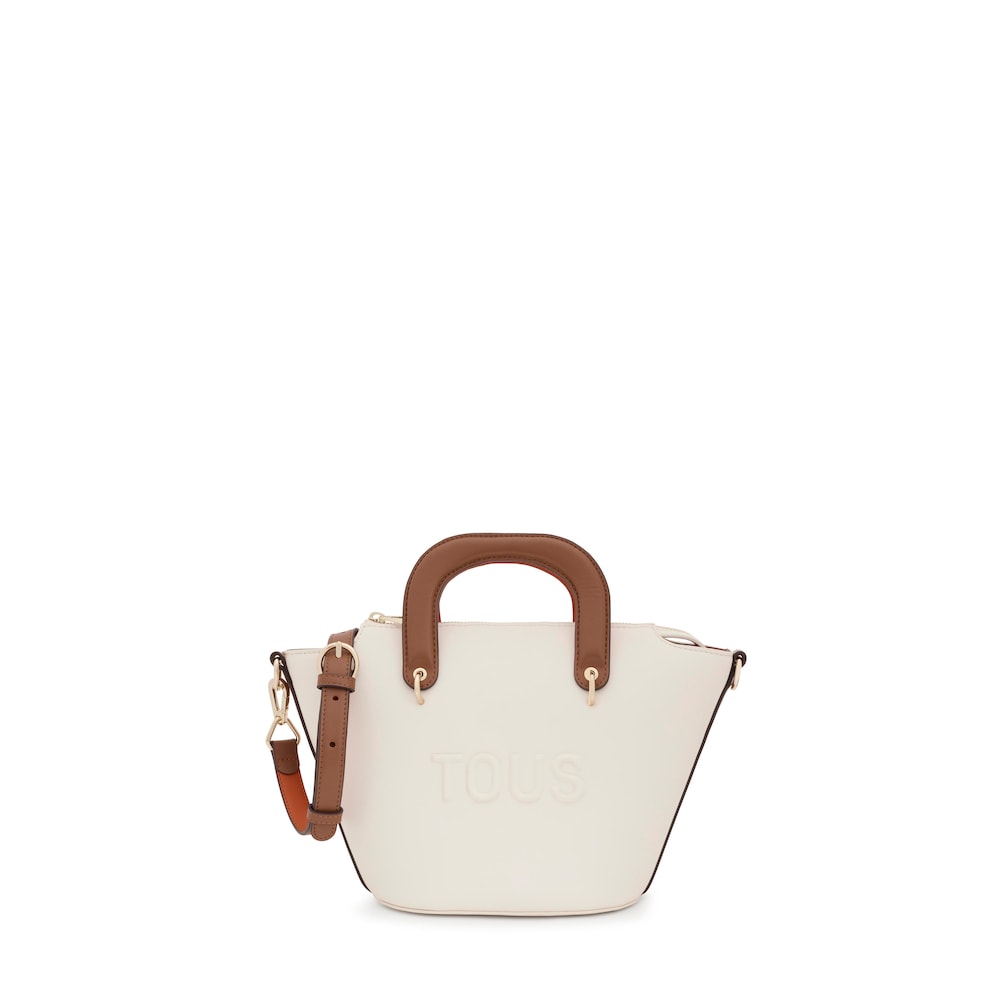 Capazo pequeño beige TOUS Helen image number 0