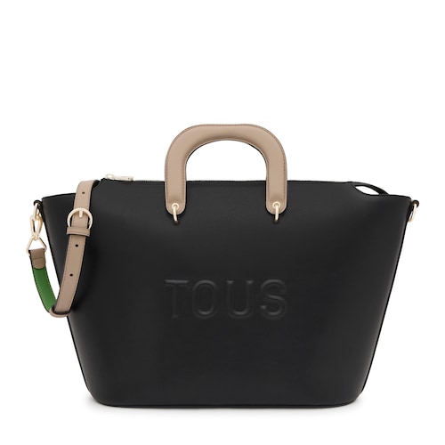 Large black Tote bag TOUS Helen image number 0