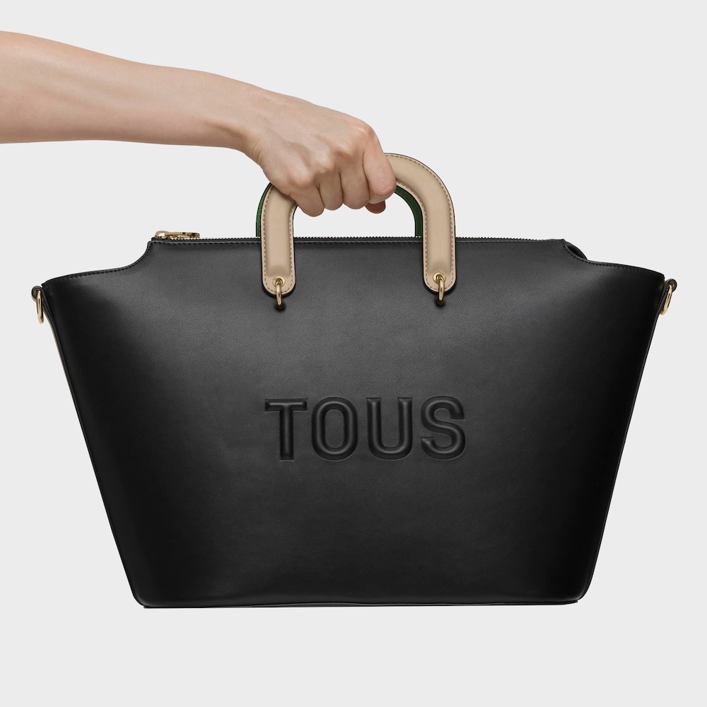 Large black Tote bag TOUS Helen