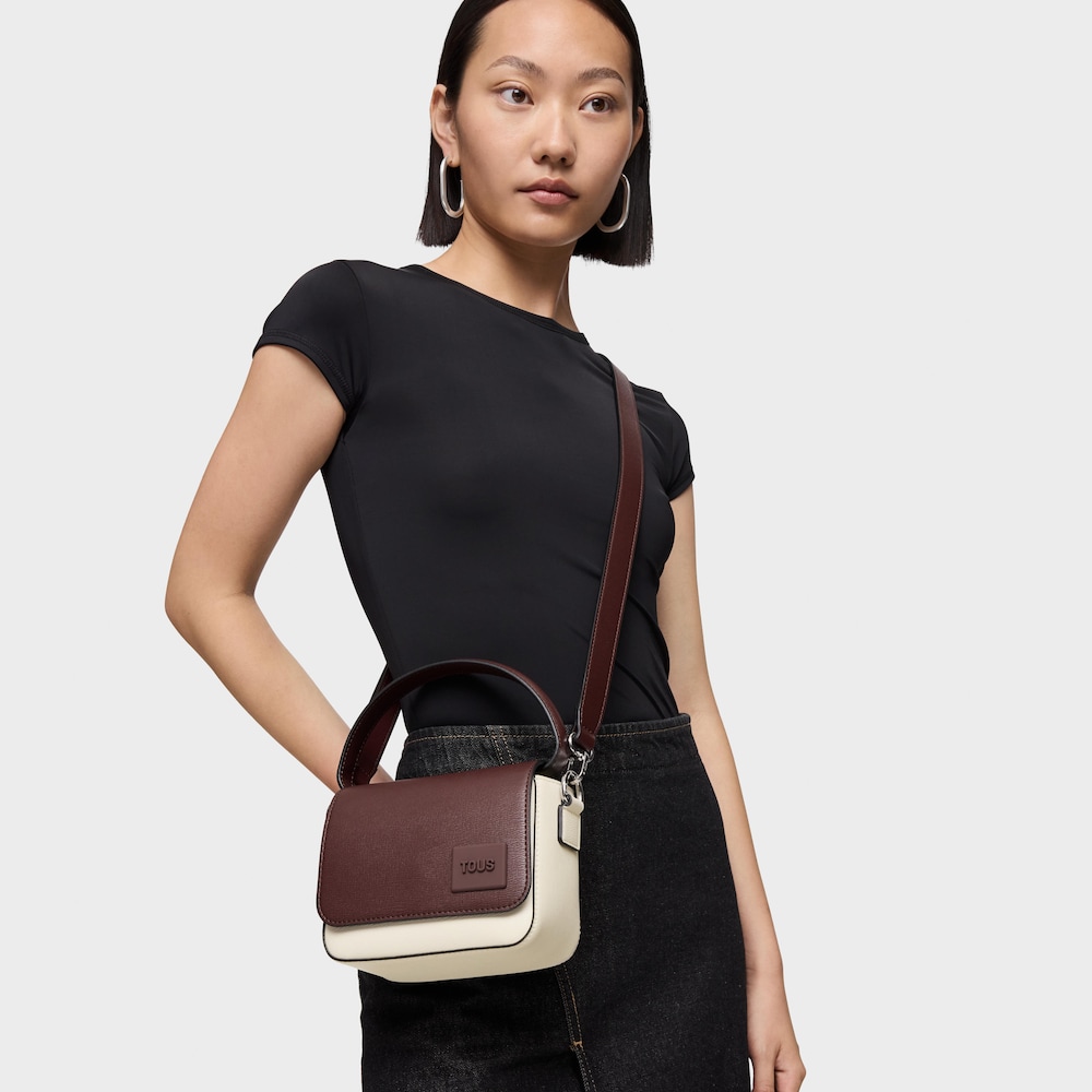 Small beige Crossbody bag TOUS Amanda