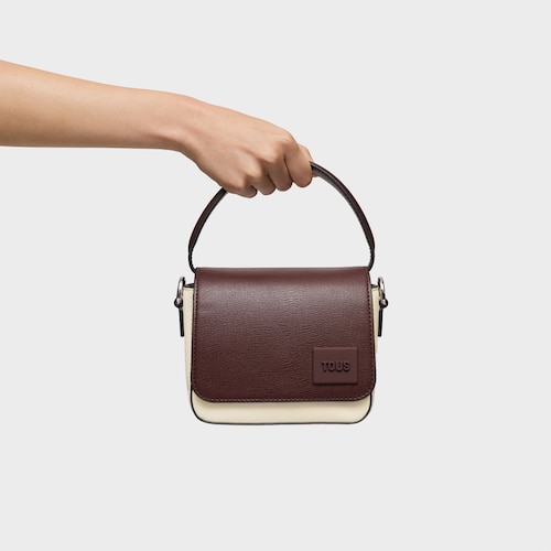 Small beige Crossbody bag TOUS Amanda