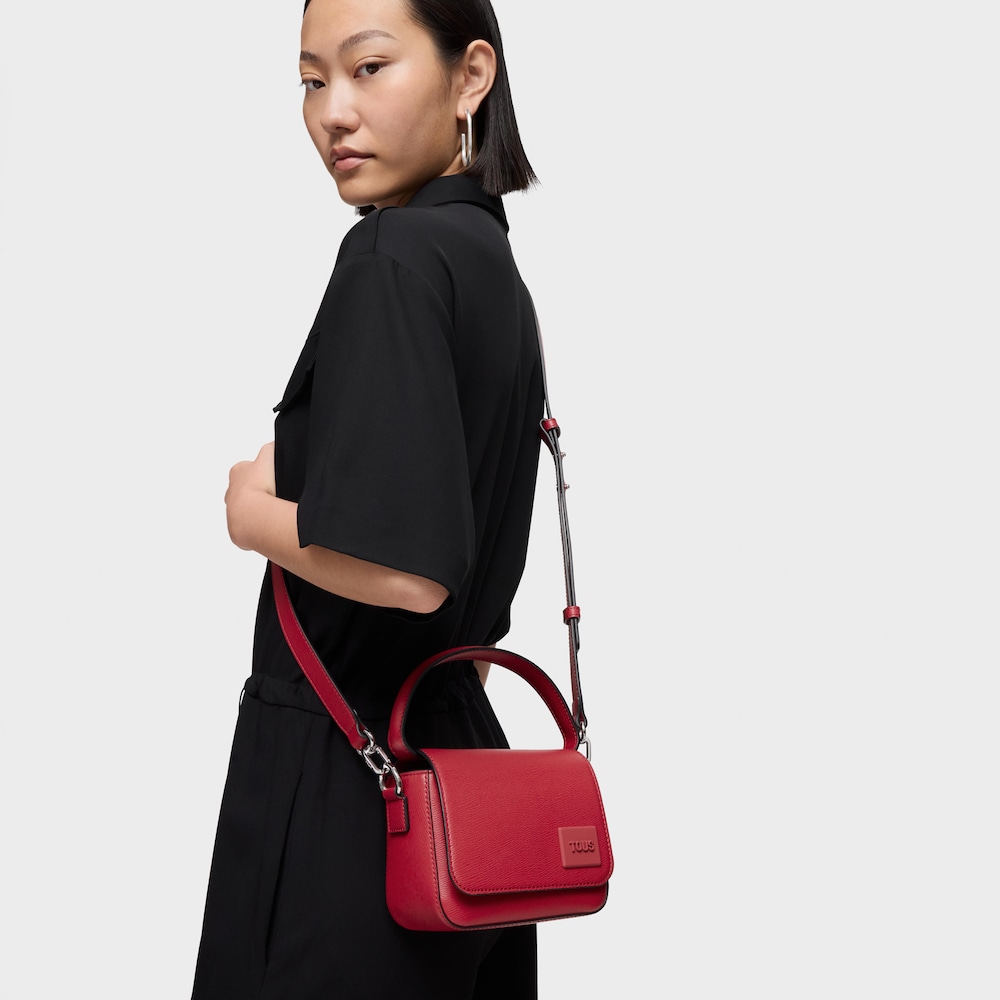 Small red Crossbody bag TOUS Amanda