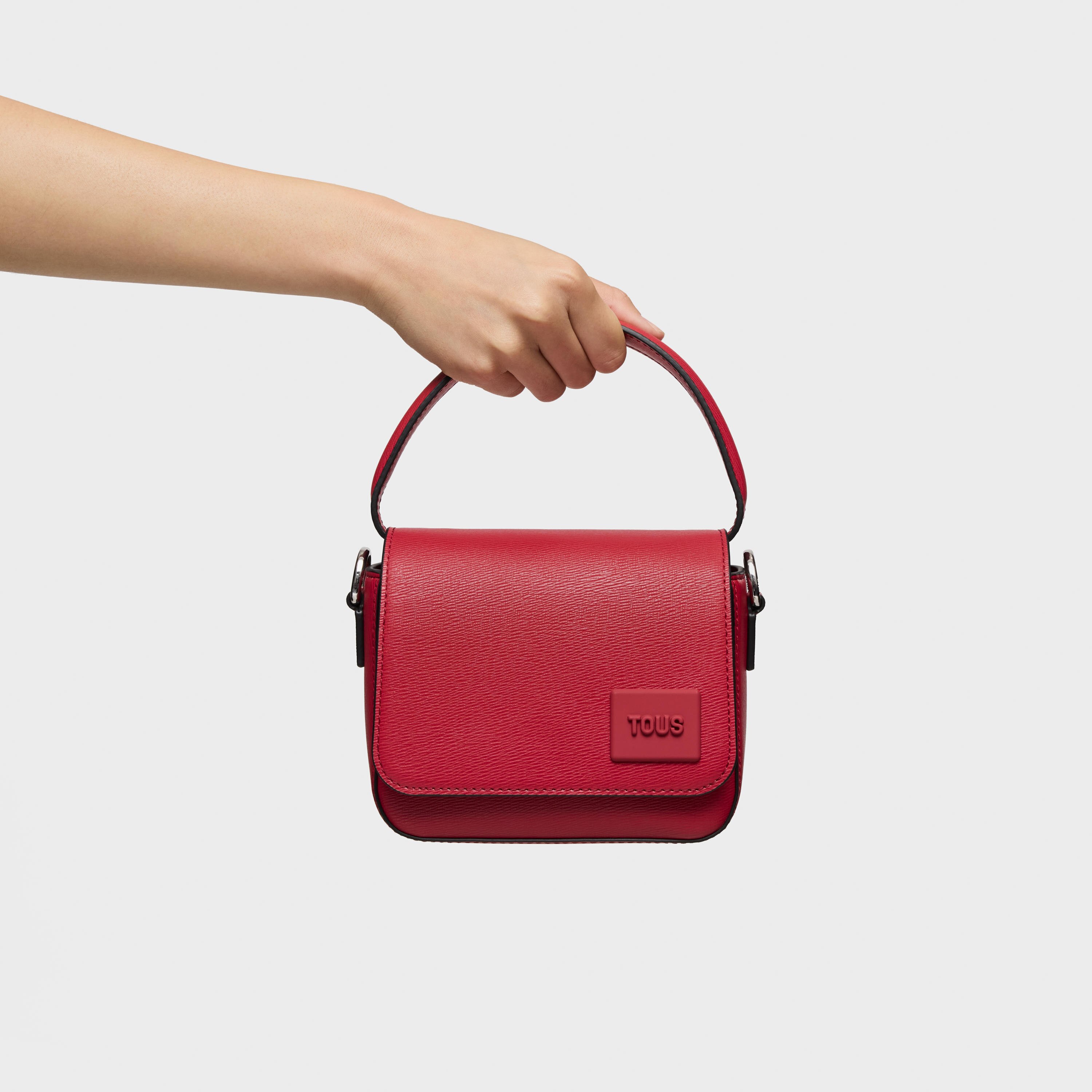 Small red Crossbody bag TOUS Amanda