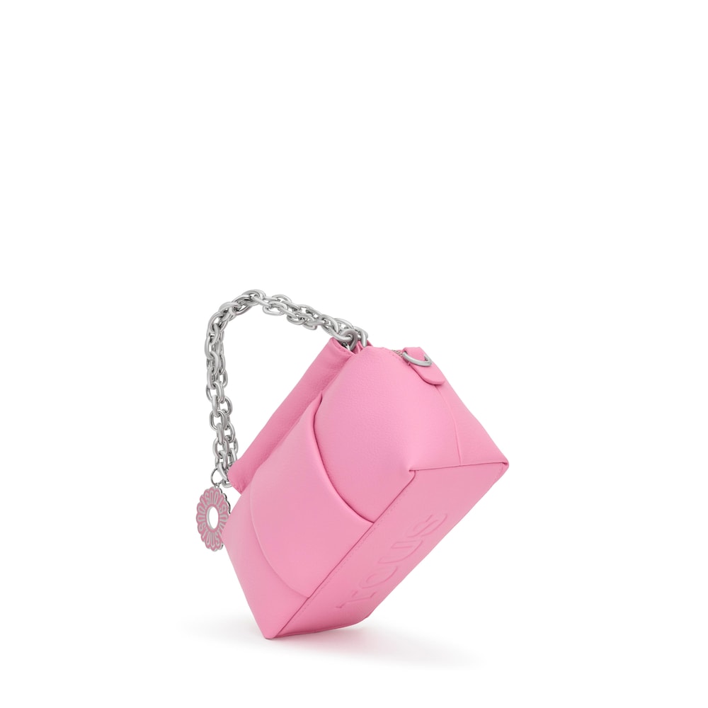 Bandolera peque&ntilde;a rosa oscuro TOUS Jane