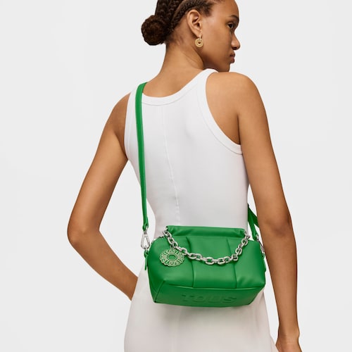 Small green Crossbody bag TOUS Jane