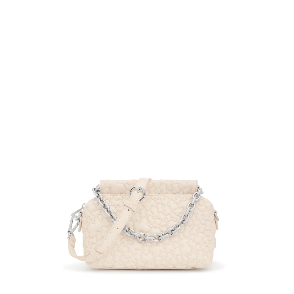Bandolera pequeña beige TOUS Jane Puffy Bear image number 0
