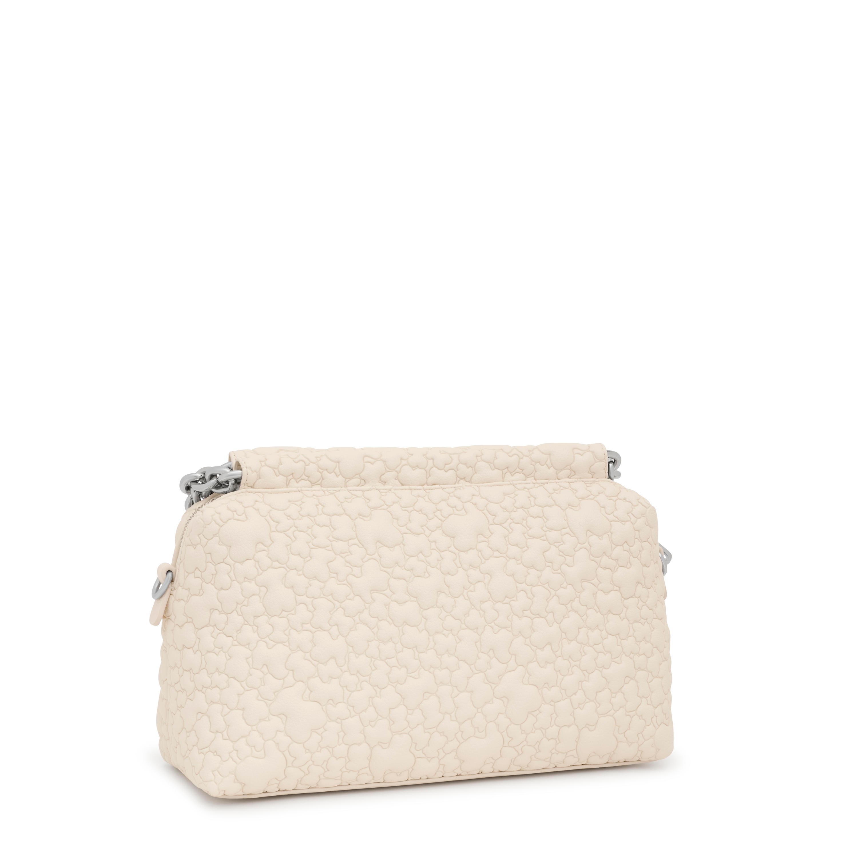 Medium beige Bowling bag TOUS Jane Puffy Bear