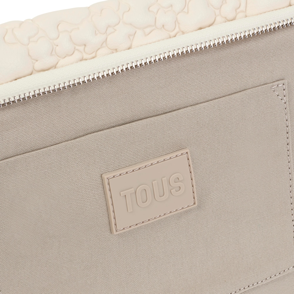 Bowling mediano beige TOUS Jane Puffy Bear