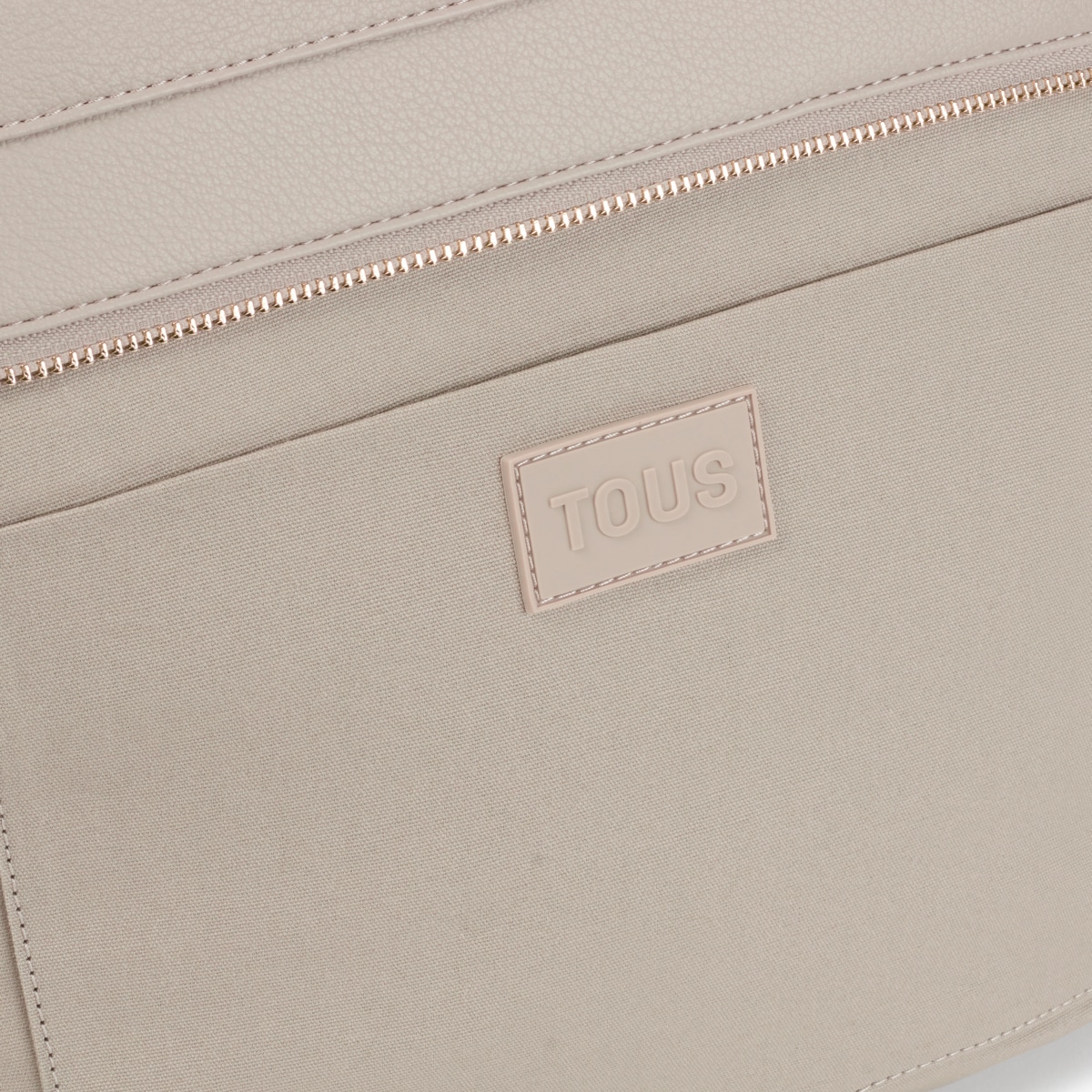 Large taupe Tote bag TOUS Jane