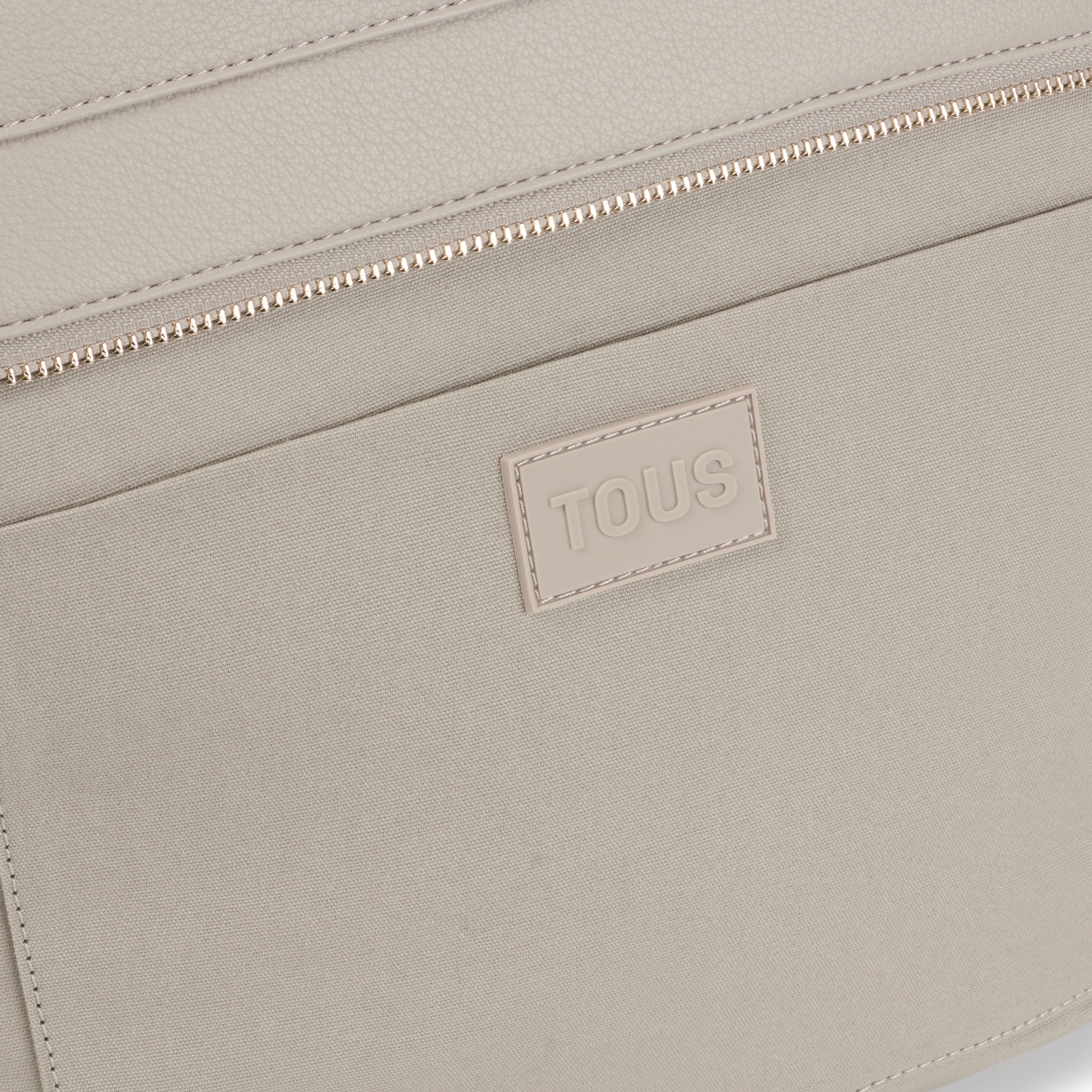 Large taupe Tote bag TOUS Jane