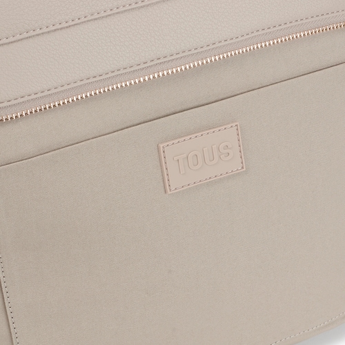 Large taupe Tote bag TOUS Jane