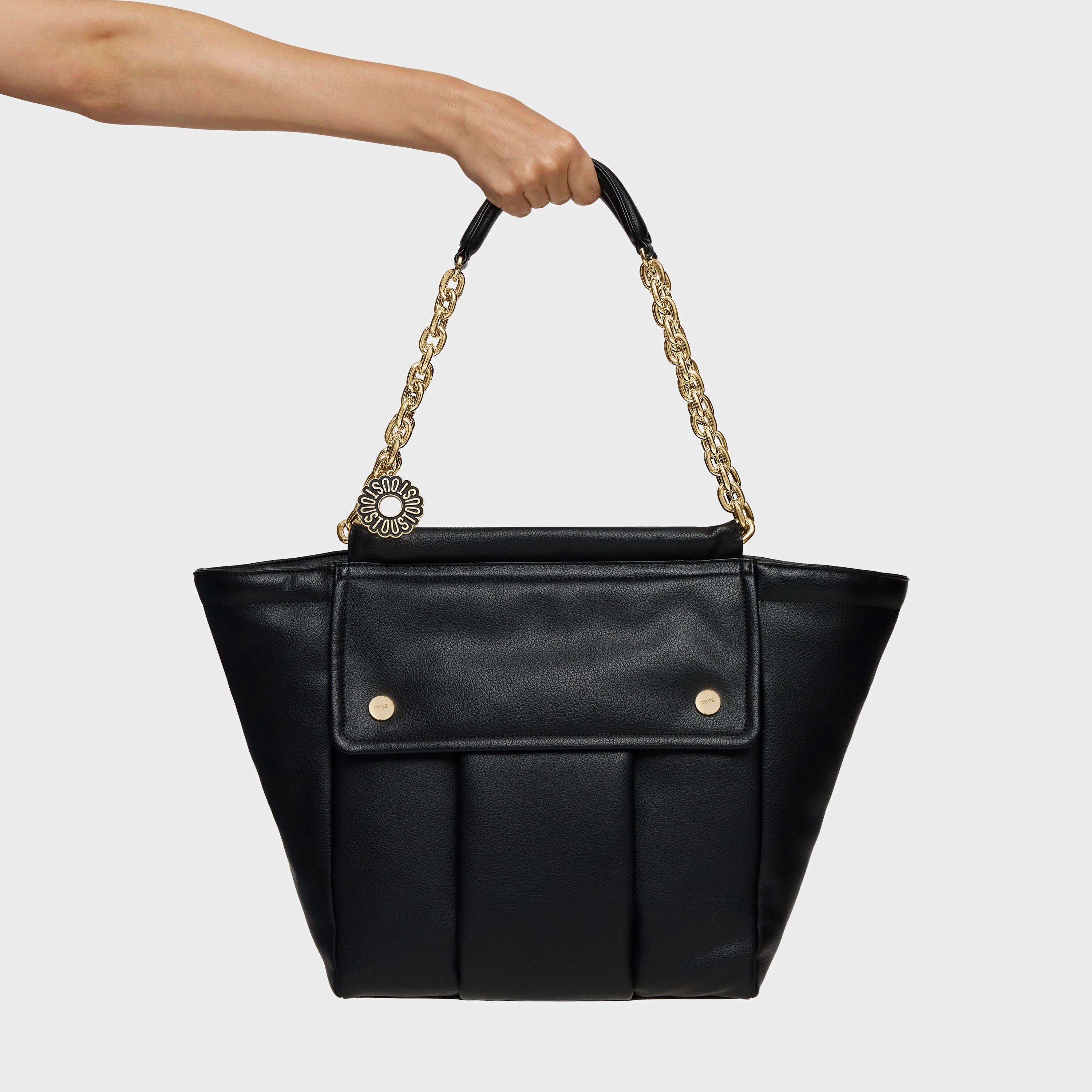 Large black Tote bag TOUS Jane