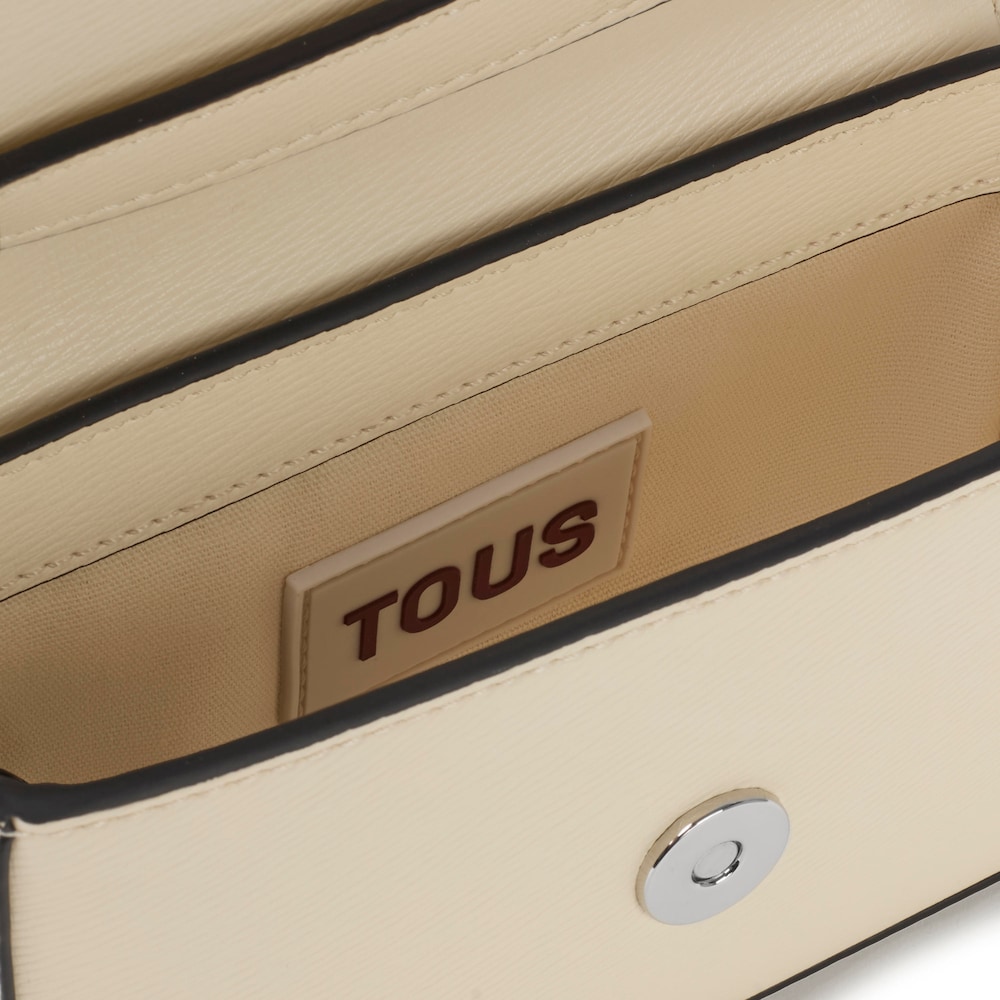 Mini bolso de hombro beige TOUS Amanda image number 2