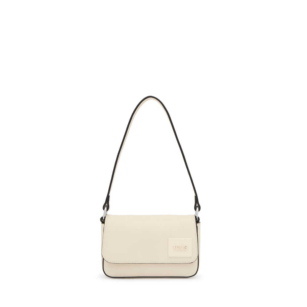 Mini bolso de hombro beige TOUS Amanda image number 3