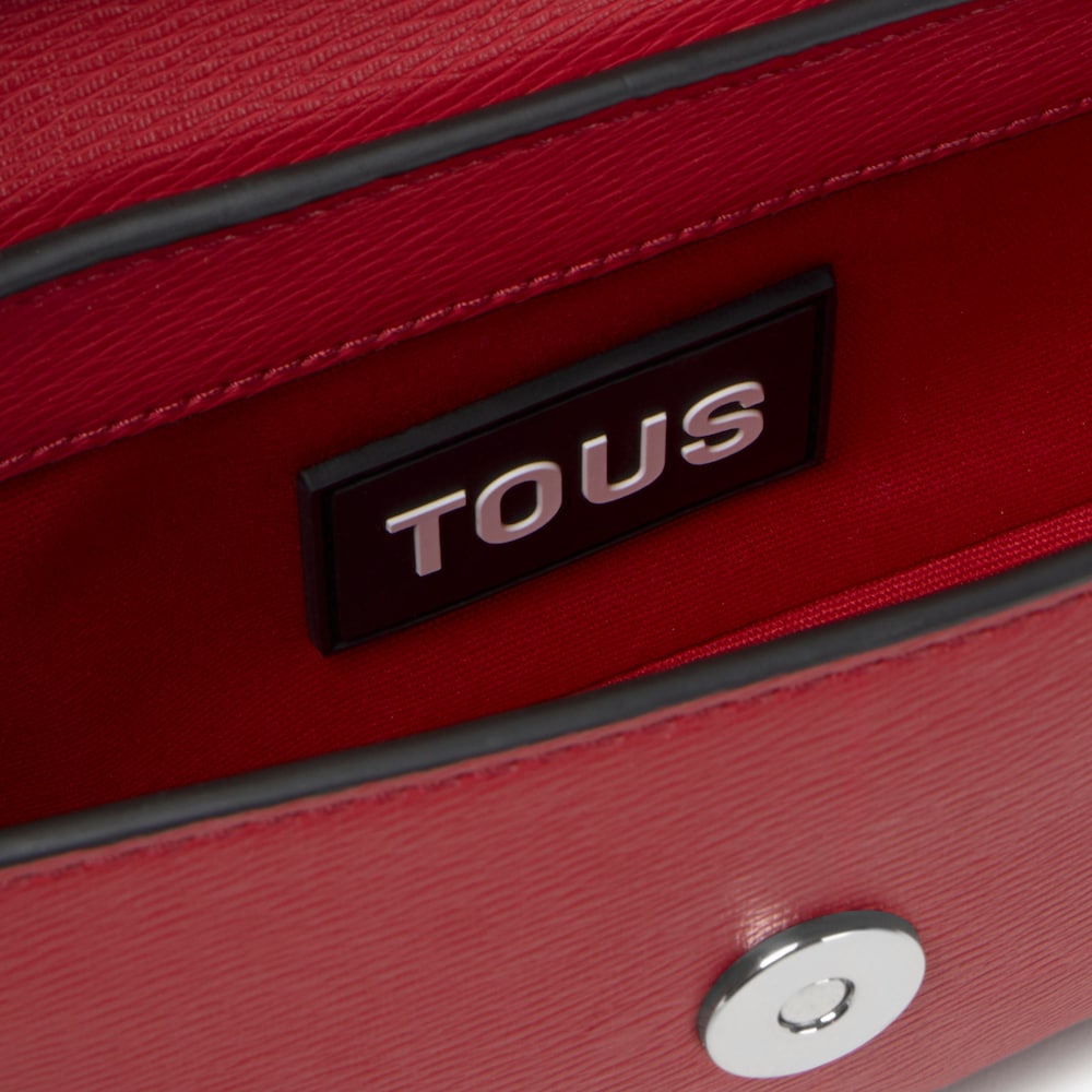 Mini bolso de hombro rojo TOUS Amanda image number 2