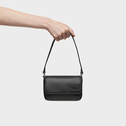 Mini bolso de hombro negro TOUS Amanda