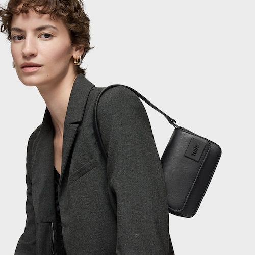Mini bolso de hombro negro TOUS Amanda