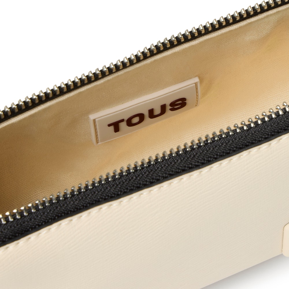 Mini bolso bandolera beige TOUS Amanda image number 2