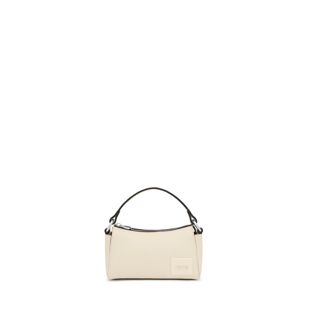Mini bolso bandolera beige TOUS Amanda image number 3
