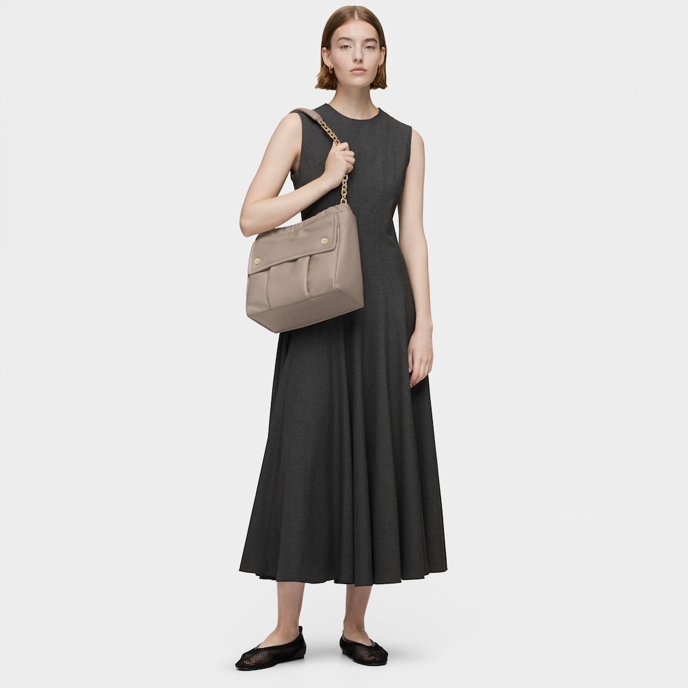 Medium taupe Shoulder bag TOUS Jane